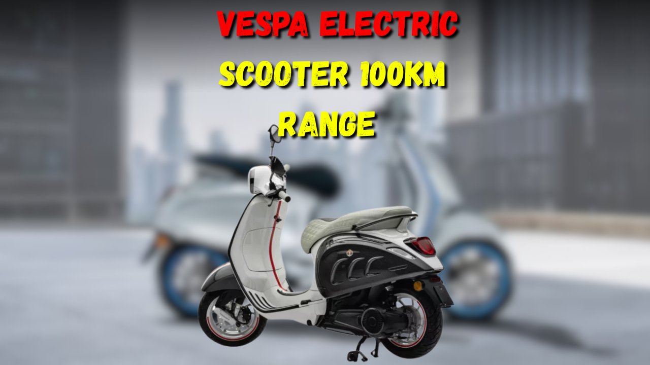 New Vespa Electric Scooter